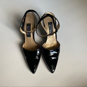 Stuart Weitzman Black Patent Leather Heels Size 6